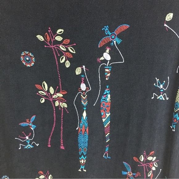 Made In Heaven Women's Black Slinky Stretch Sleeveless  Maxi Tank Dress Size S - Picture 3 of 13